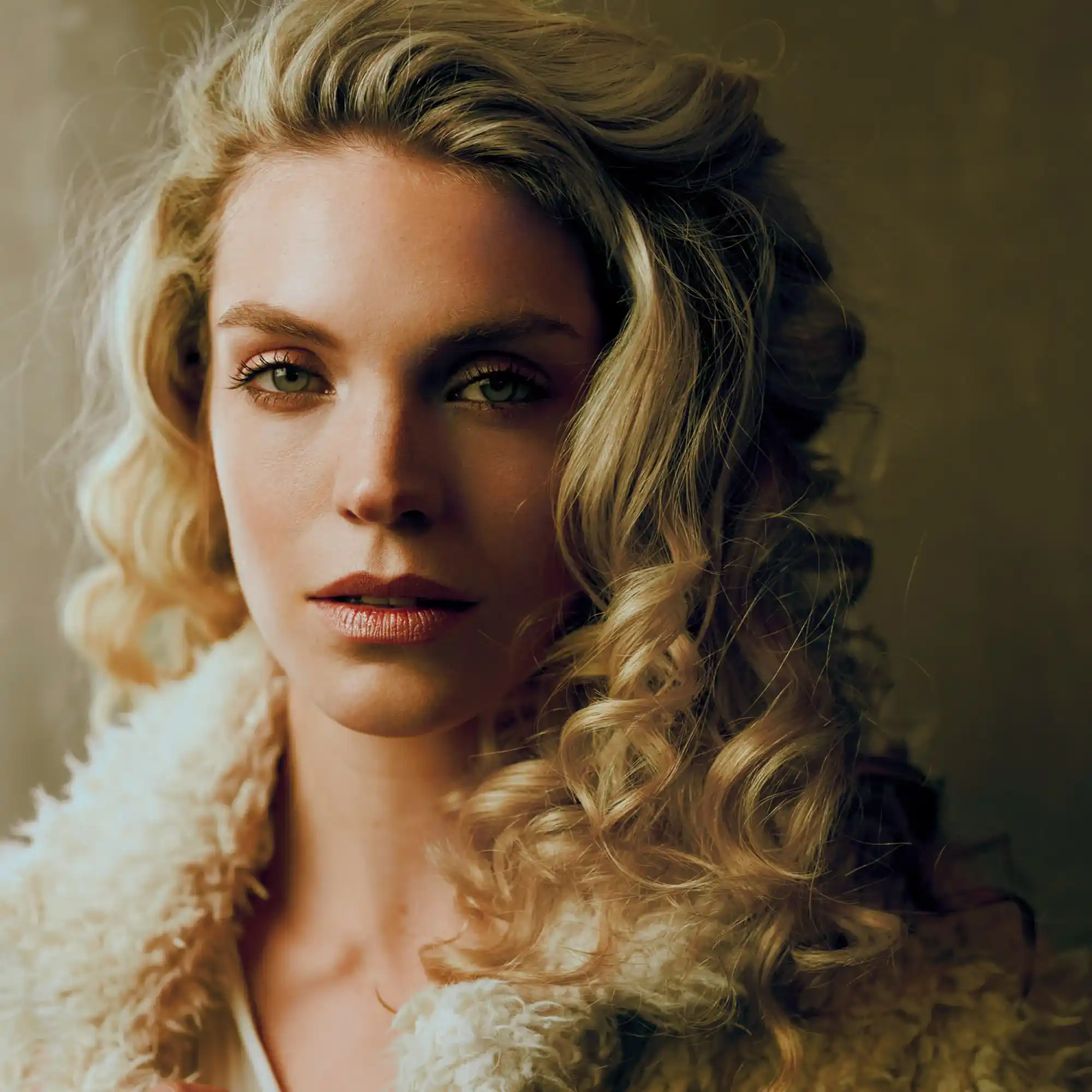 Sabrina Jurlina dramatic golden portrait